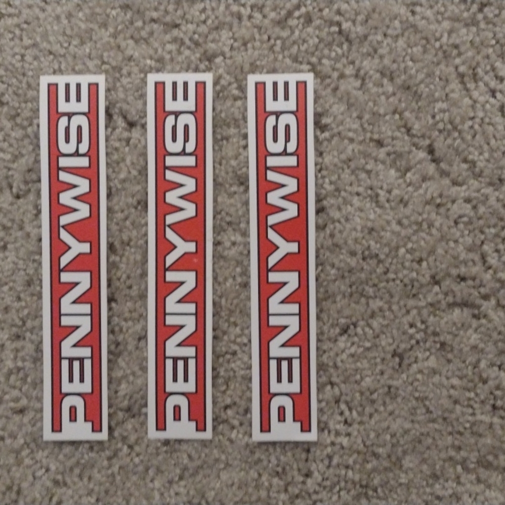 Pennywise Land of the Free sticker rare promotional epitaph records